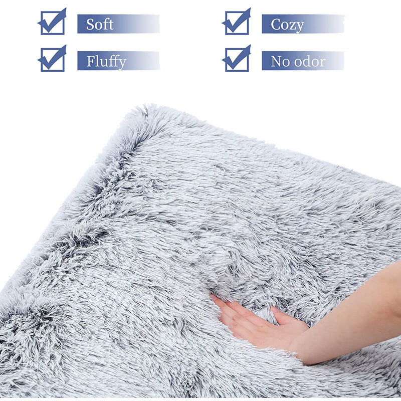 Memory Foam Plush Dog Mat
