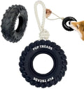 Tire Chew Toy — Treat-Dispensing Dog Toy for Aggressive Chewers
