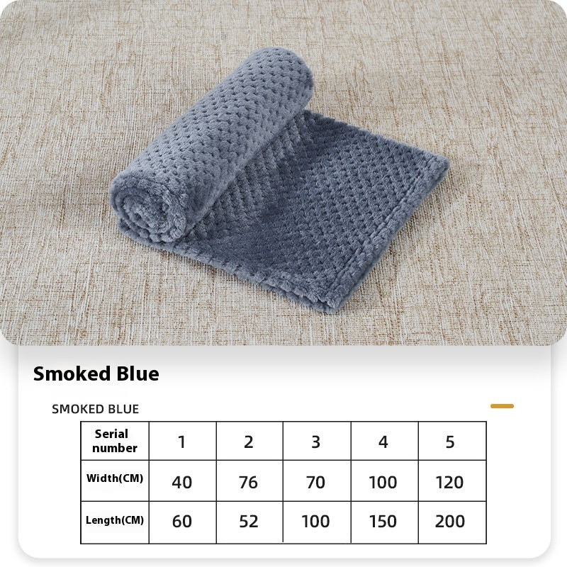 Coral Fleece Dog Blanket